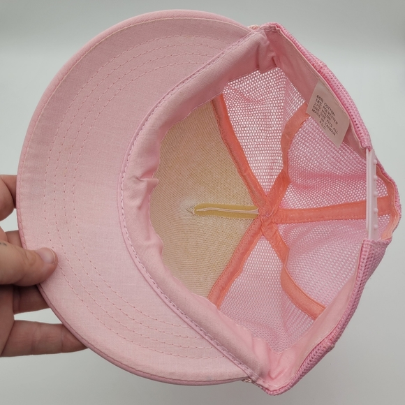 VINTAGE | "Opryland" pompom mesh trucker snapback cap hat - Picture 6 of 7